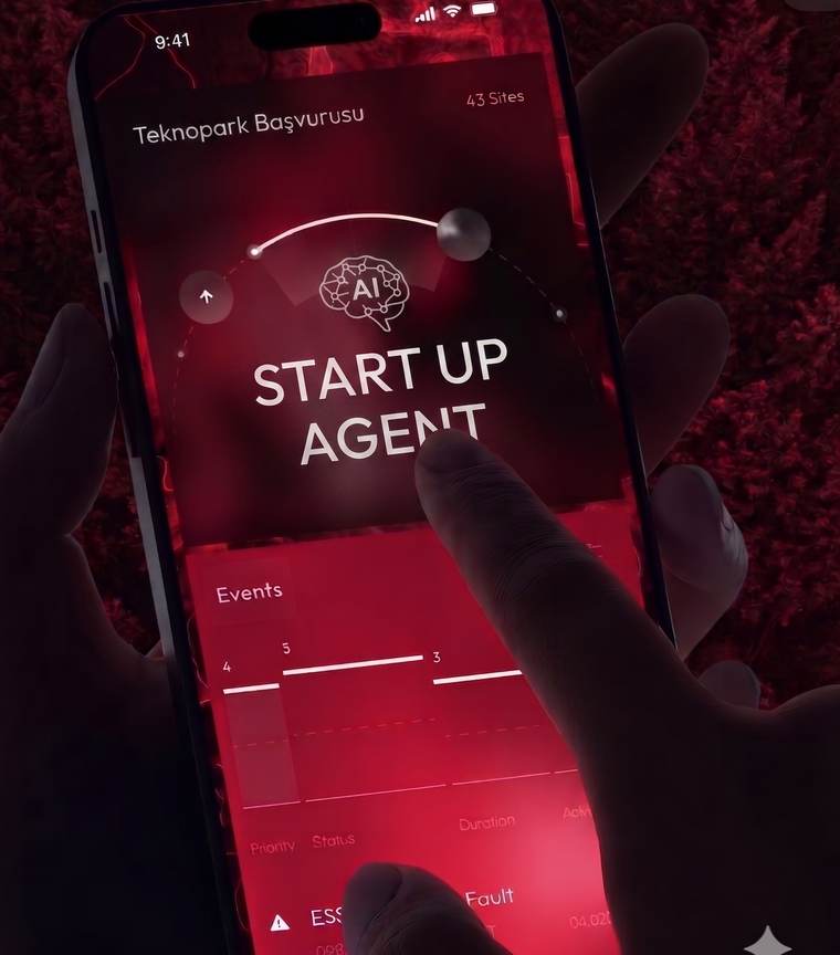 AI Start-Up Agent ekranı